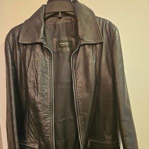 Buttery Soft Black Leather fitted Jacket